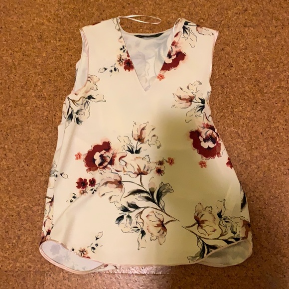 Floral printed blouse/tunic - Picture 1 of 4